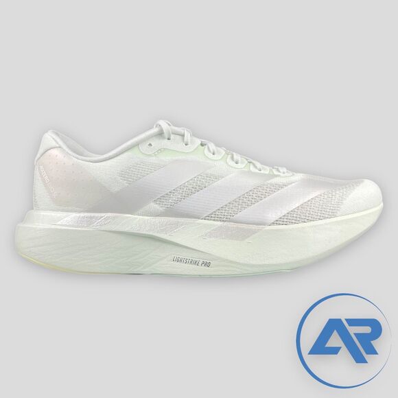 Adidas Adizero Evo SL Metallic Silver Crystal Jade JR5840 Women's Size 9.5 - Picture 2 of 7